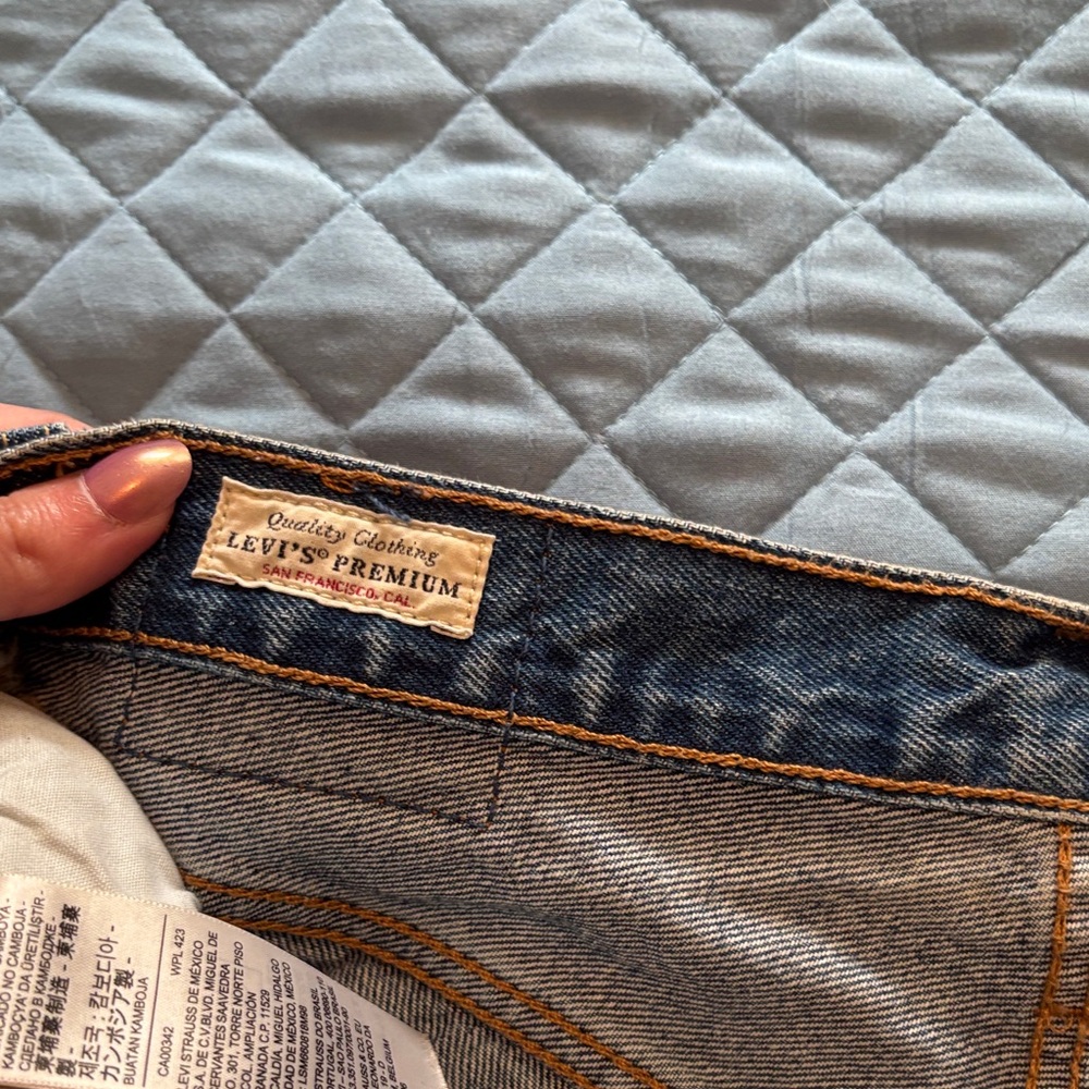 Distressed Jean Shorts - Picture 3 of 5